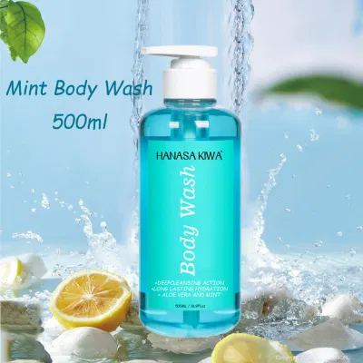 Refreshing Body Wash with Aloe Vera and Mint
