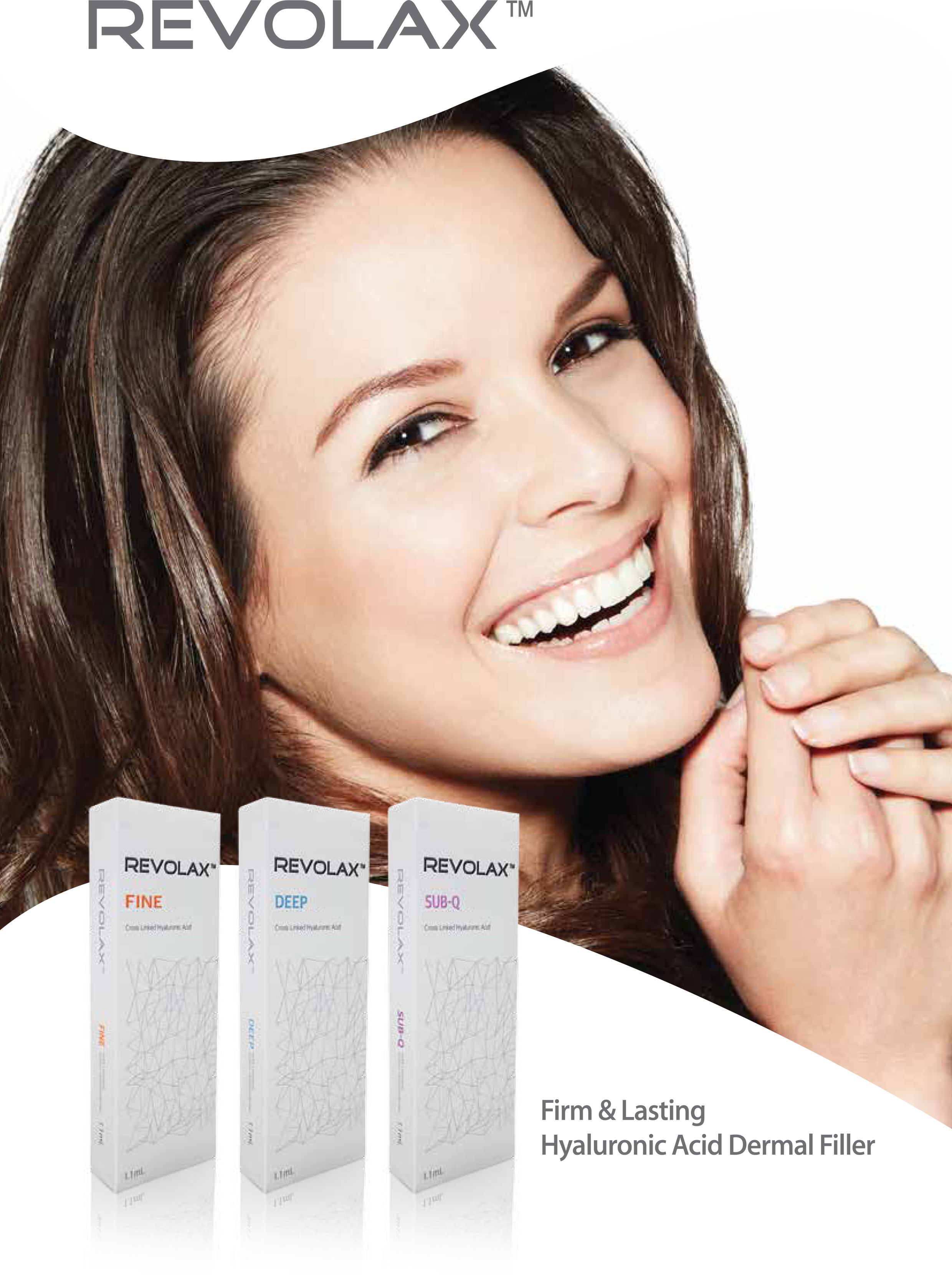 Revolax Filler Hyaluronic Acid Filler HA Filler Dermal Filler made in Korea 