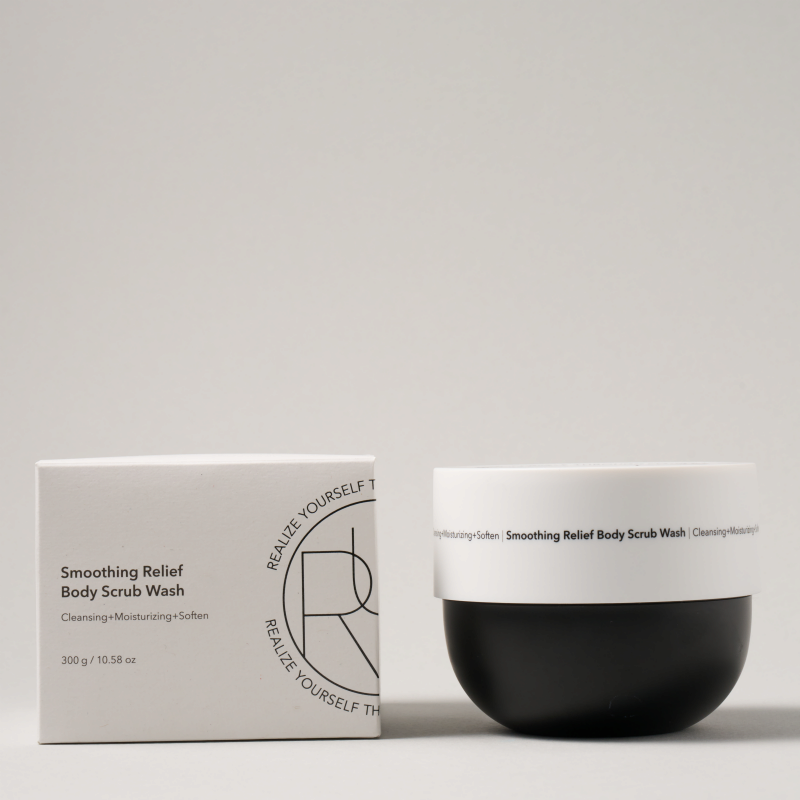 RU.C Smoothing Relief Body Scrub 300g  Premium K-Beauty Moisturizing &amp; Exfoliating Gel Cleanser