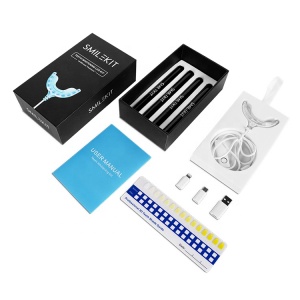 Smilekit Teeth Whitening Gel Pen Blue Lamp,Teeth Whitening Kit