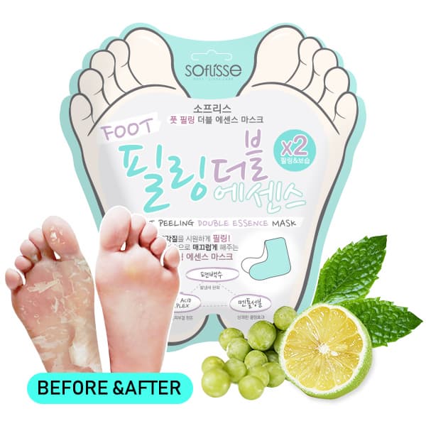 Soflisse Foot Peeling Doyble Essence Mask