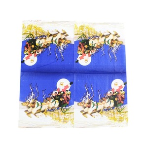 TOP Sale OEM Design Smooth Christmas Series Cheap Napkins