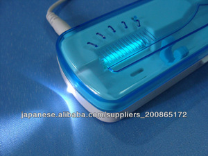 transparent holder toothbrush head with cover uv led sterilizer