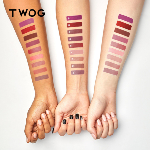 TWOG wholesale 9 fashion colors matte lipsticks waterproof matte lip stick long lasting cosmetic makeup lipstick