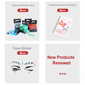 Wholesale Custom Face Rhinestone Eye Body Gem Jewel Art Stickers