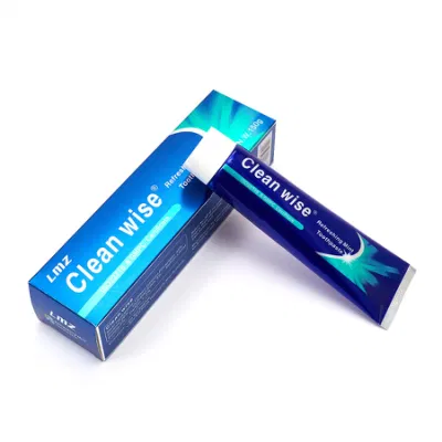 Wholesale Custom Private Label Mint Flavored Toothpaste for Sensitive Teeth and Bleeding Gums