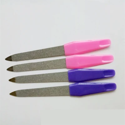 Wholesale New Design Custom Printed Colorful Stainless Steel Nail File NF7061