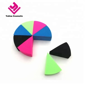 Wholesale Private Label Latex Free Disposable Wedge Makeup Sponge Triangle