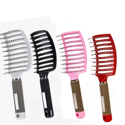 Yaeshii Long Thick Thin Curly Tangled Hair Curved Magic Vented Hair Brush for Women