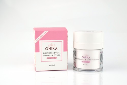 ONIKA BRIGHTENING & MOISTURIZING FACE JELLY -NEW FORM WITH PERFECT RESULTS FOR MAKEUP LOVERS-