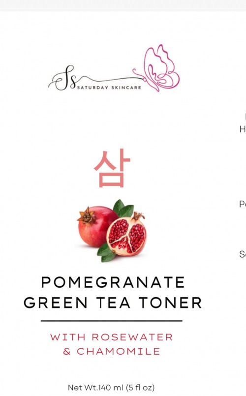Pomegranate & Green Tea Toner
