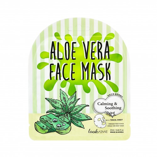 lookATME ALOE VERA TENCEL FACE MASK