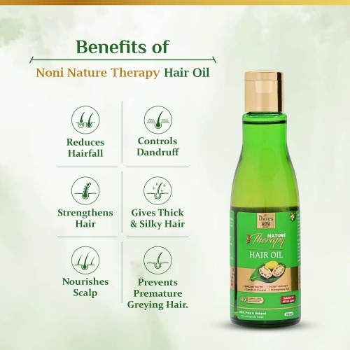 The Dave's Noni Pure & Natural Nature Therapy Hair Oil -110ML