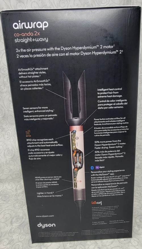 Dyson Airwrap Co-anda2x Multi-Styler and Dryer for Straight to Wavy Hair - New