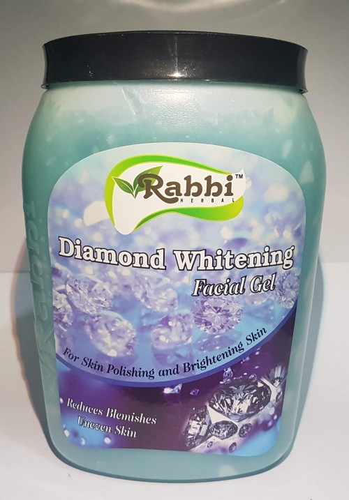 Diamond whitening facial mask