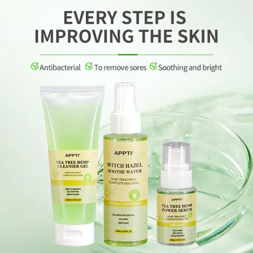 Private Label Leafmetics Organic Herbal Skincare Small MOQ Customization China Factory