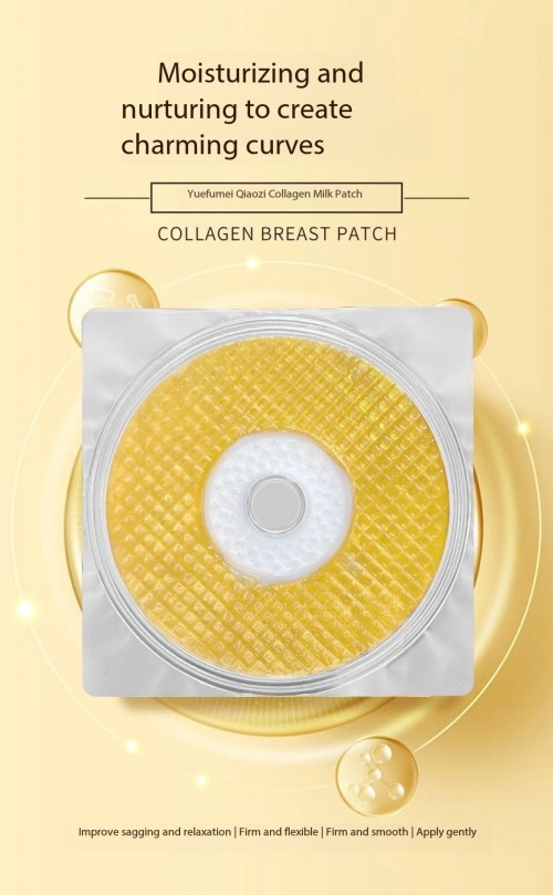 Essential Oil Chest Patch - Bio Collagen Patches for Firming and Elevating Breasts, Breast collagen mask,crystal breast mask