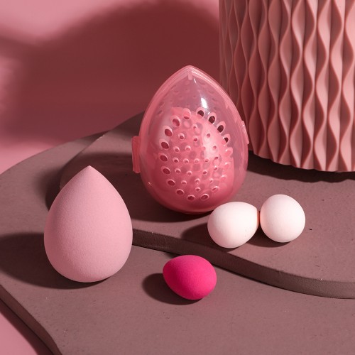 OEM 18PCS Makeup Brush and Sponge Set – Custom Logo Cosmetic Brushes with Holder for Bulk Orders