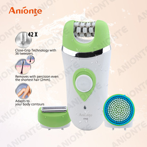 5 in 1 rechargeable lady shaver,rolling massager,epilator,face brush and callus remover
