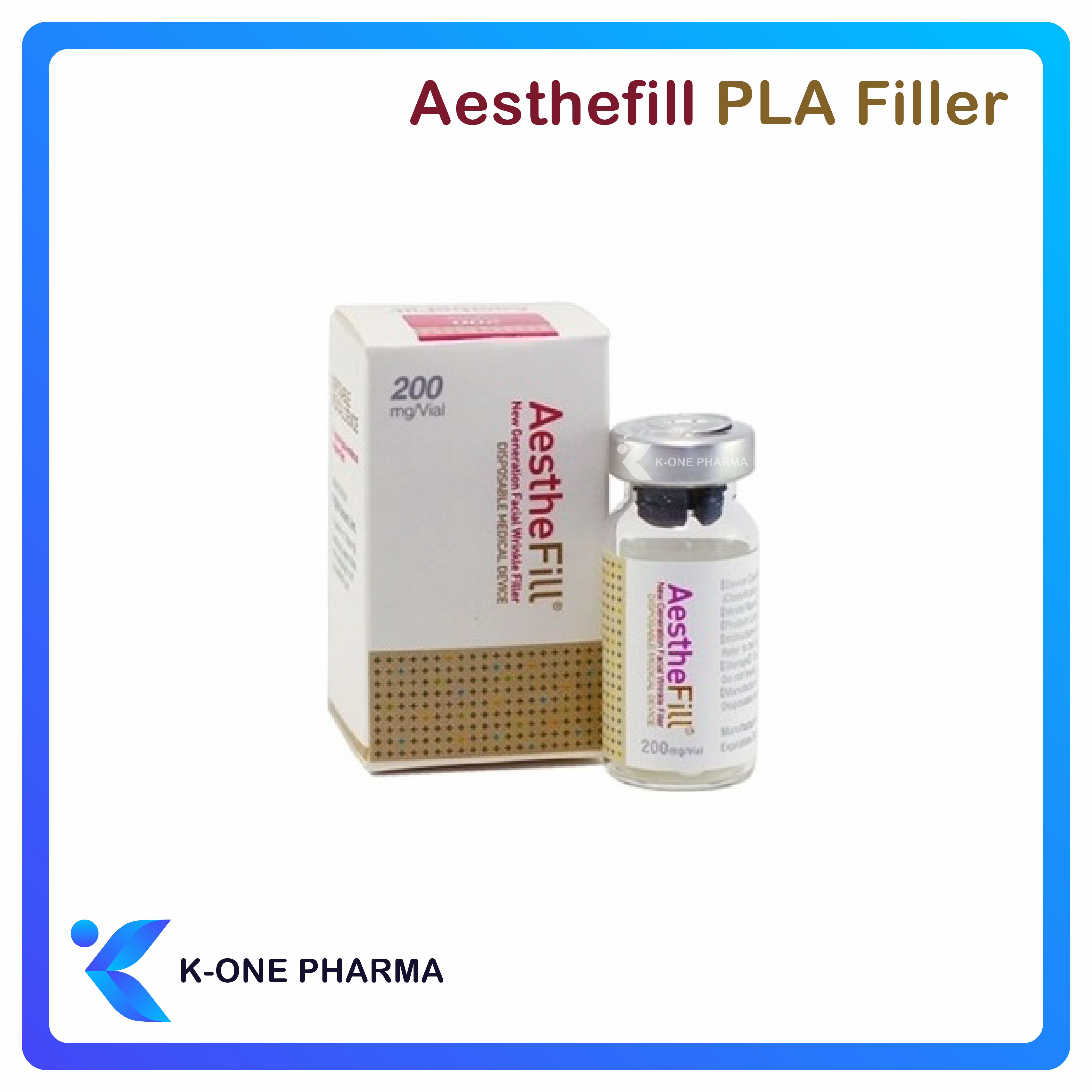  AESTHEFILL PLA FILLER Soothing Deep Hydration Regeneration Anti Aging Scar Treatment Smoothing Skin
