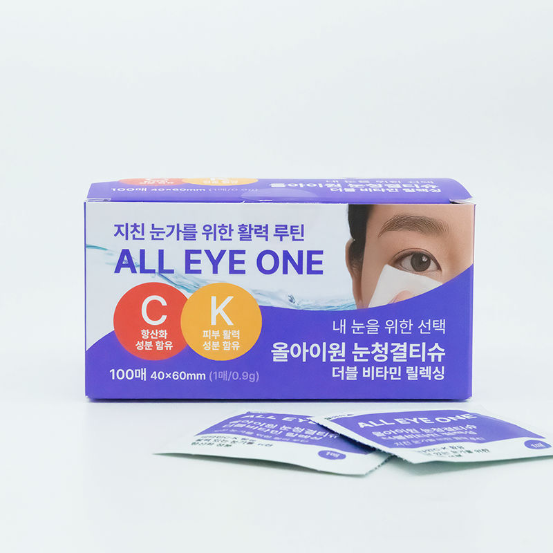 ALL EYE ONE Eye Cleansing Tissue double vitamin Relaxing