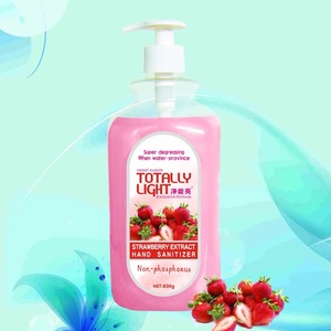 Anti-bacterial waterless hand soap for hand washing