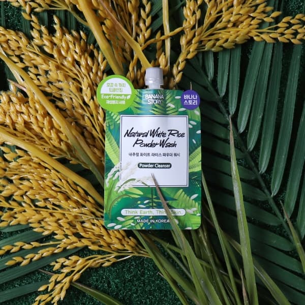 Banana Story Natural White Rice Powder Wash 