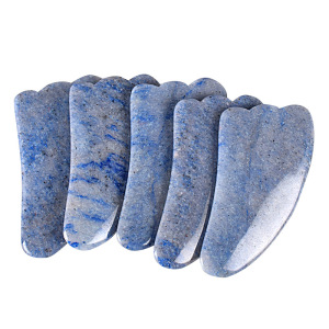 Blue Aventurine Guasha Board Blue Stone Gua Sha Boards Tools