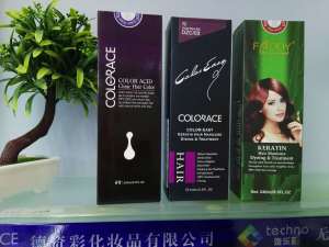 Colorace easy color wax treatment do hair dyeing and treatment no need peroxid no irritation strengthen hair shiny