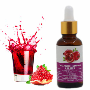 crazylife Red pomegranate 30ml CBD massage body oil