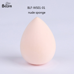 custom logo Soft tear drop egg shape non Latex Free make up Foundation 3D blender beauty cosmetic powder puff face makeup sponge