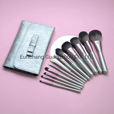 Customized Cosmetic Brush 12PCS Powder Blush Concealer Eyebrow Eye Shadow