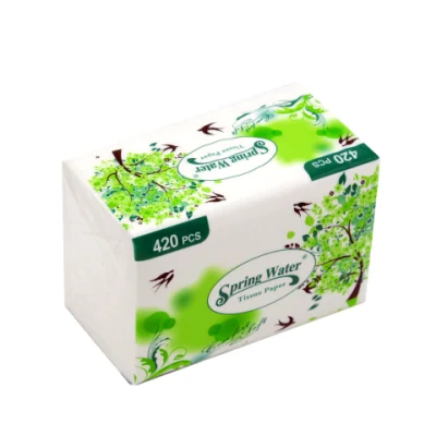 Customized Factory White Soft 3ply Facial Tissue Paper