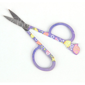 Cute Shape Stainless Steel Custom Makeup Tools Eyelash Eyebrow Extension Scissors