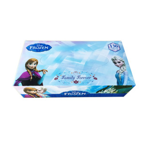 Eco-Friendly Disposable Soft Tissue Paper Box Package Facial Tissue Paper