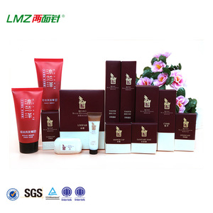 Economical 5 star hotel bath room guest amenities set