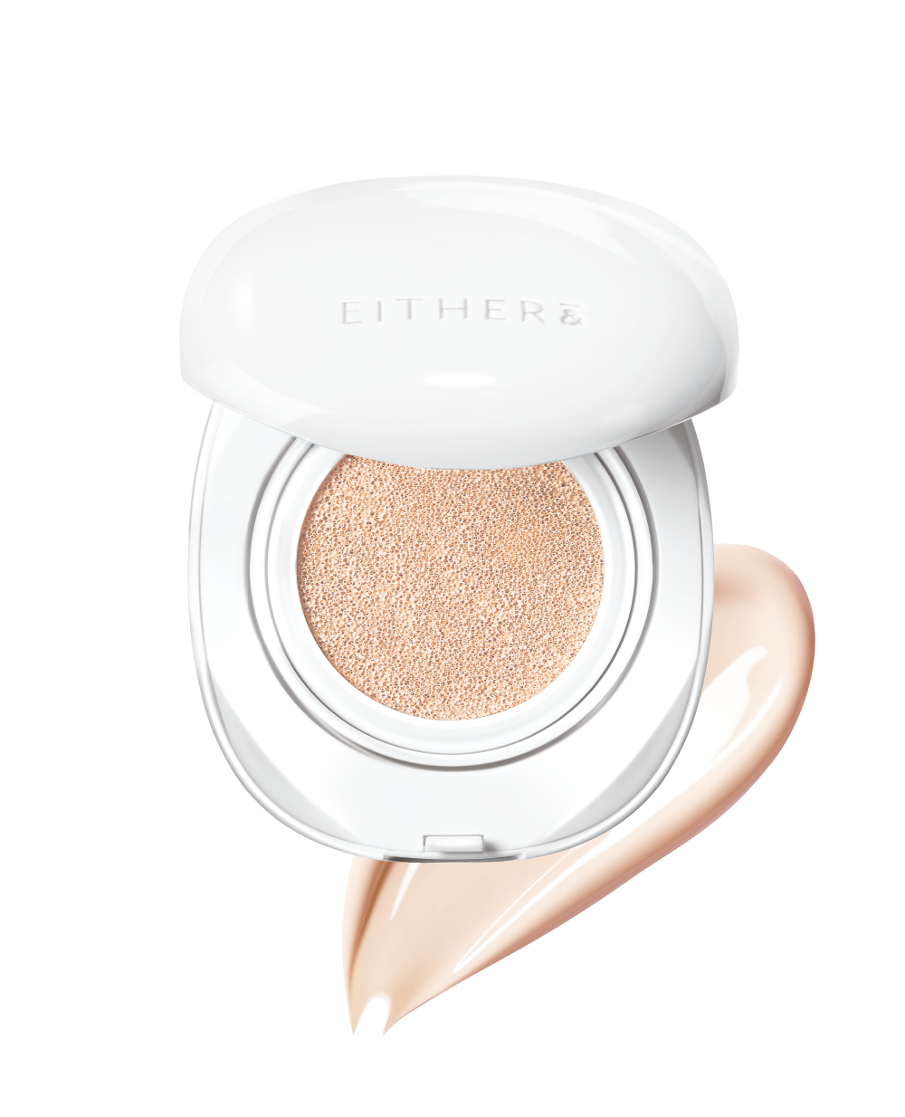 EITHER&amp; Glow Pixel Cushion Foundation (17P Porcelain, 12g)