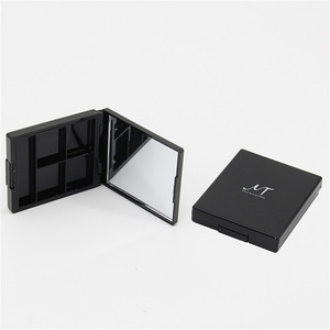 empty square eyeshadow pan container empty eye shadow case