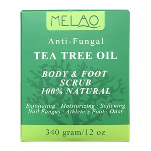 Facial and body scrub with Tea Tree Essential Oil to Exfoliating and moisturizing