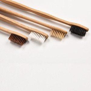Factory Directly Sale China Manufacturer Customizable  Bamboo Charcoal Toothbrush