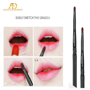 Fashion 1pc/bag Portable Retractable Makeup Cosmetic Lip Brush Lip Stick Brush 17.5cm
