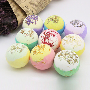 Foam Moisturizing Exfoliation Salt Bath Fazzies Ball for Bubble & Spa Bath