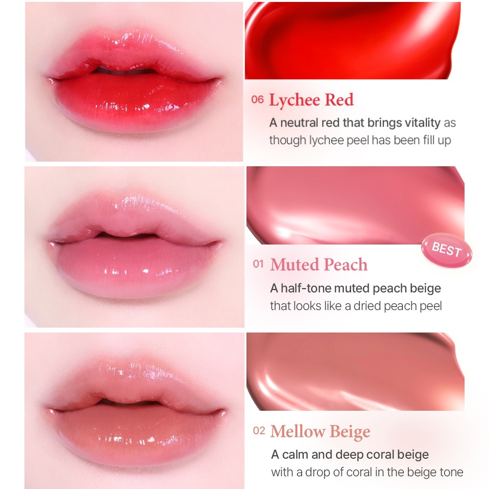 [GIVERNY] DEWY LIP GLAZE (10 colors)
