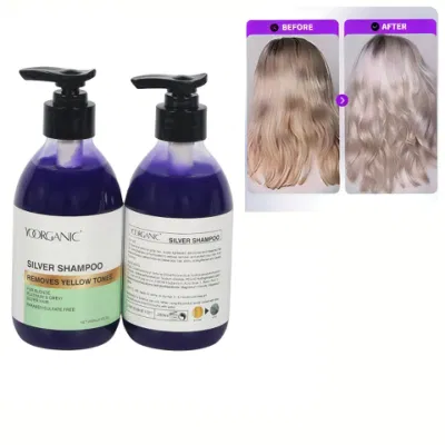 High Quality Salon Hair Color Changing Shampoo Designed for Yellow Hair