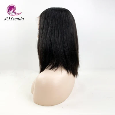 High Quality Unprocessed Human Hair Natural Color Straight Lace Top Kosher Wigs Human Hair Wigs Jewish Wig China Supplier