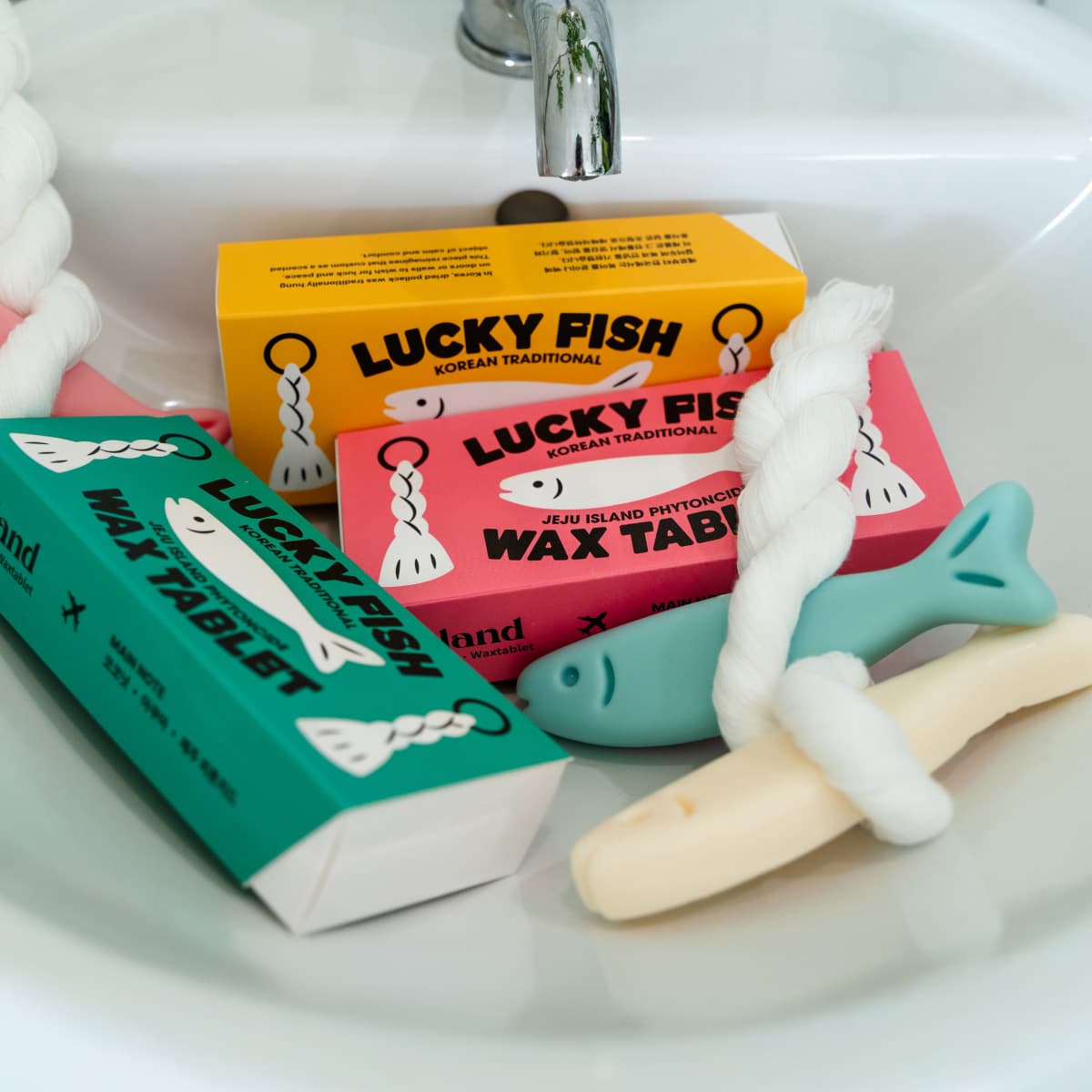 huesi Luck Fish Wax Tablet
