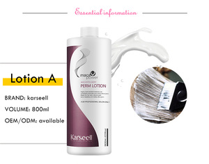 KARSEELL straighten hair ion perm lotion best permanent hair rebonding cream
