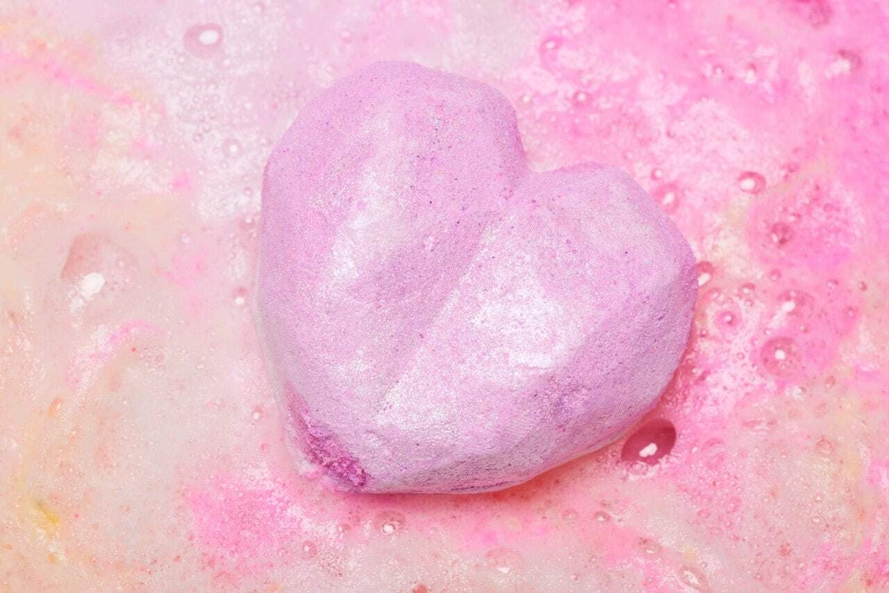 Kirit Healing Bath bomb Heart-shaped Bubble bath 