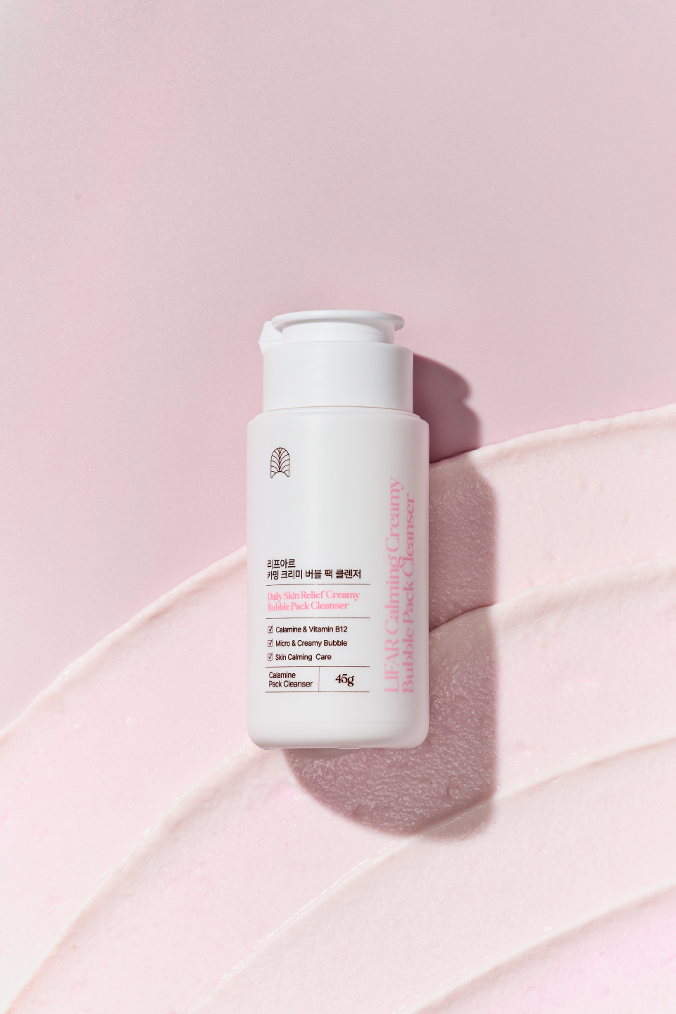 LIFAR CALMING CREAMY BUBBLE PACK CLEANSER