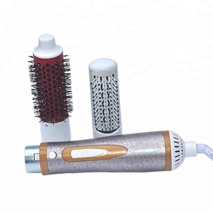 magic hair brush rubber bristle for barber dryer hairbrush